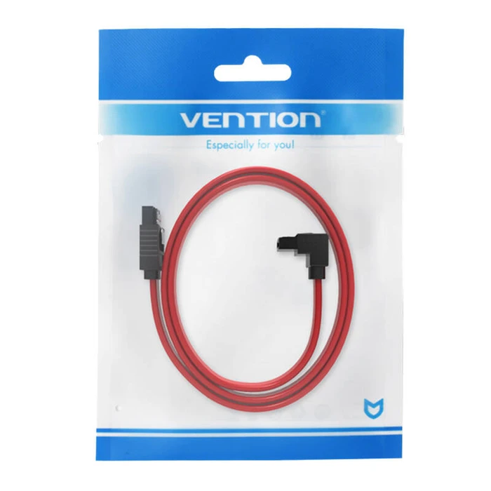 Καλώδιο SATA SATA 3.0 Vention KDDRD 0.5m (red)