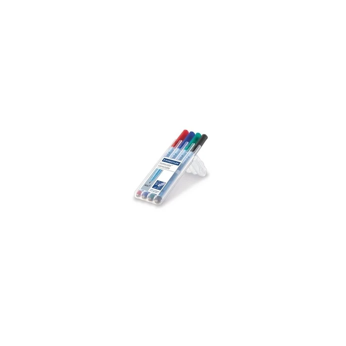 STAEDTLER Folienstift Lumocolor correct F 4ST (σετ 4 τεμαχίων)