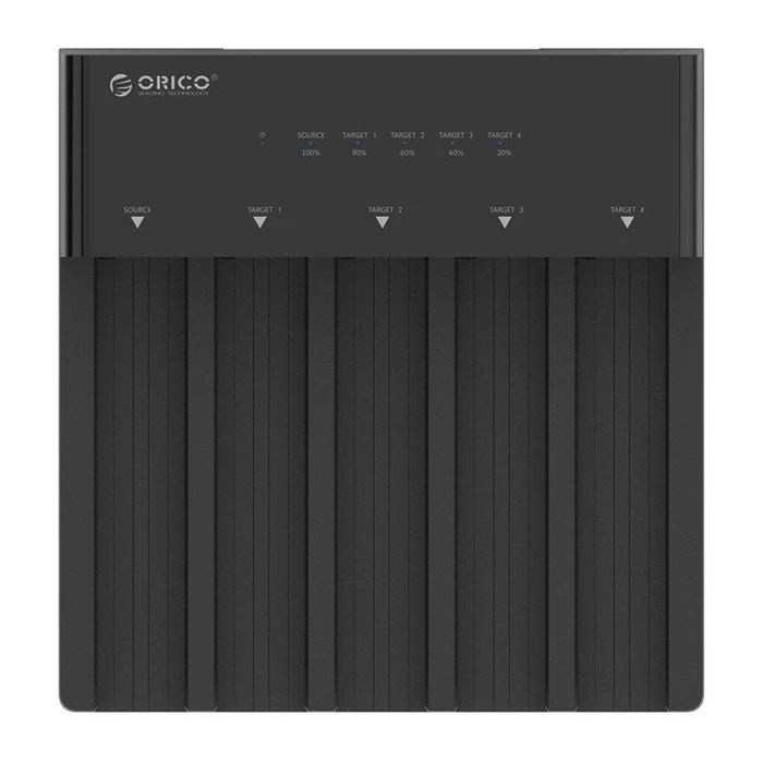 Docking Station Σκληρών Δίσκων Orico 5x HDD 3,5 / 2,5" SATA with duplicator function