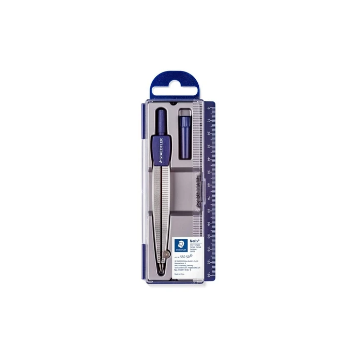 Staedtler Noris Διαβήτης με Μύτη σε Κουτί Ασημί