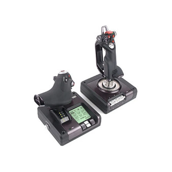 Joystick Logitech X52 Professional H.O.T.A.S. and throttle wired for PC