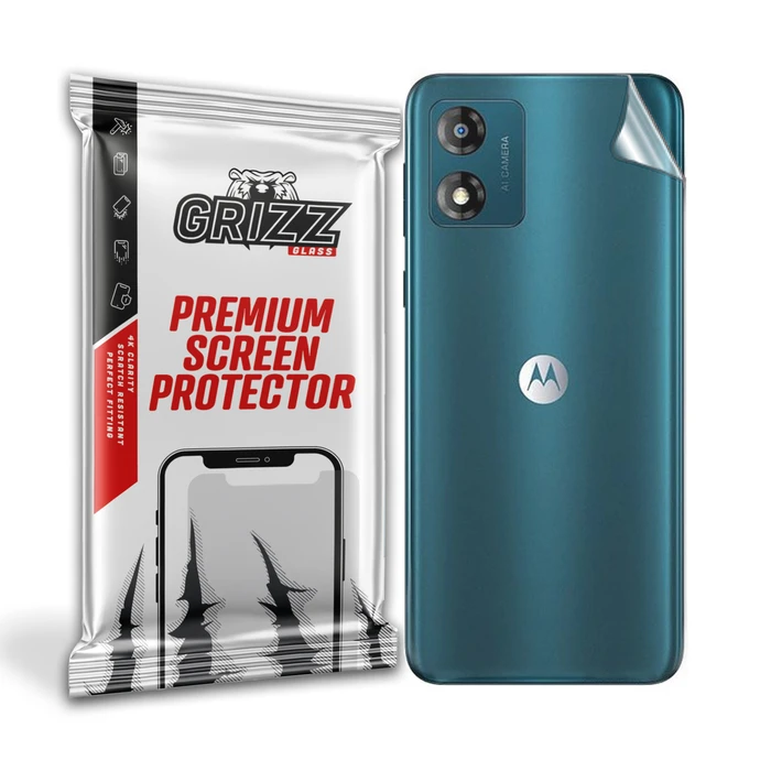 GrizzGlass SatinSkin Motorola Moto E13