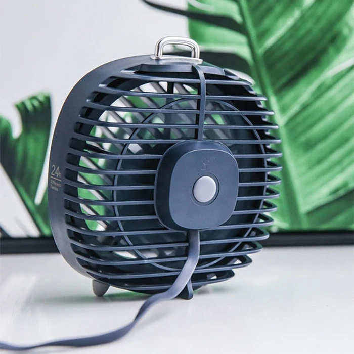 USAMS Desk Fan LED Light grey (US-ZB065)
