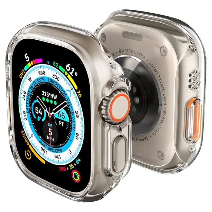 Case Spigen Thin Fit Apple Watch Ultra 1 / 2 / 3 49mm Crystal Clear