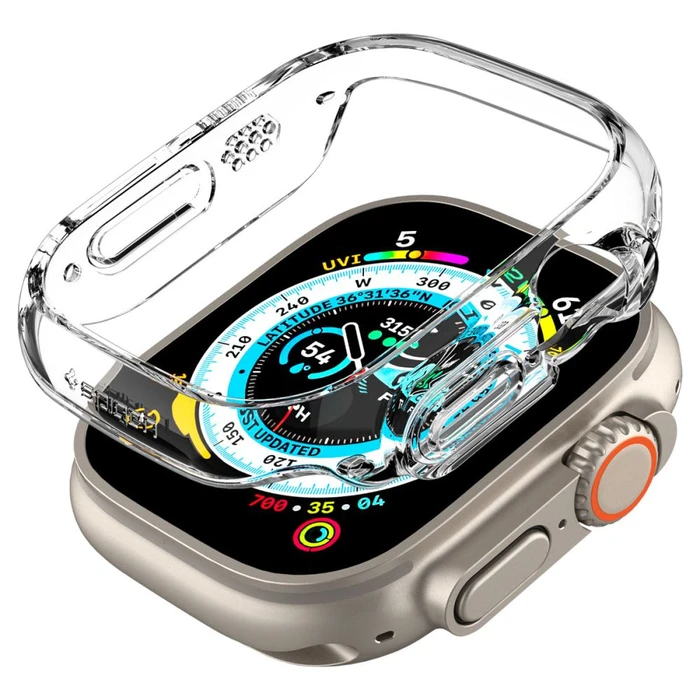 Case Spigen Thin Fit Apple Watch Ultra 1 / 2 / 3 49mm Crystal Clear