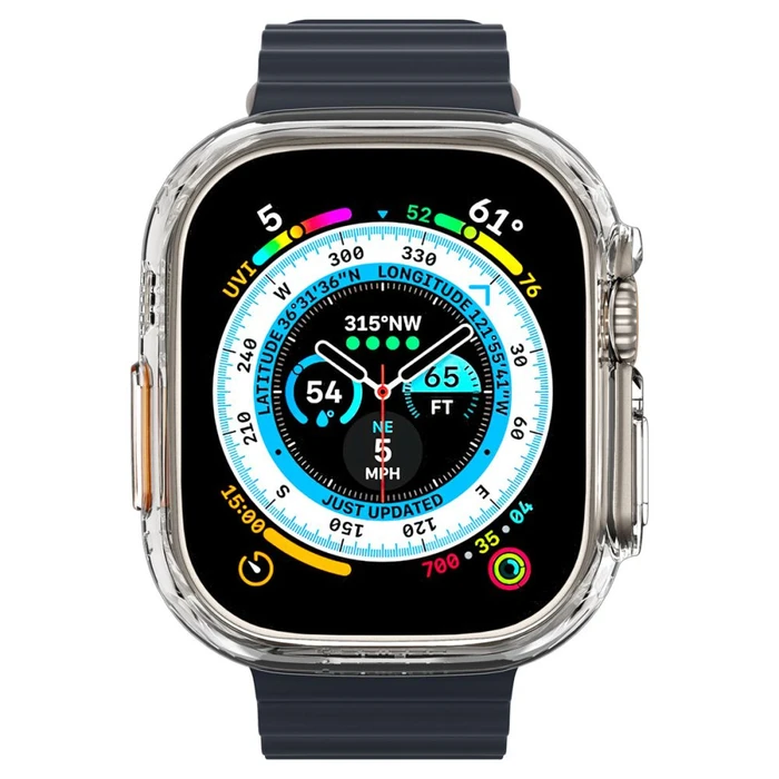 Case Spigen Thin Fit Apple Watch Ultra 1 / 2 / 3 49mm Crystal Clear