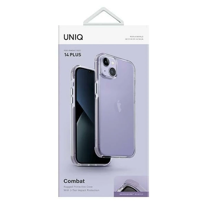 UNIQ Combat Apple iPhone 14 Plus / 15 Plus lilac lavender