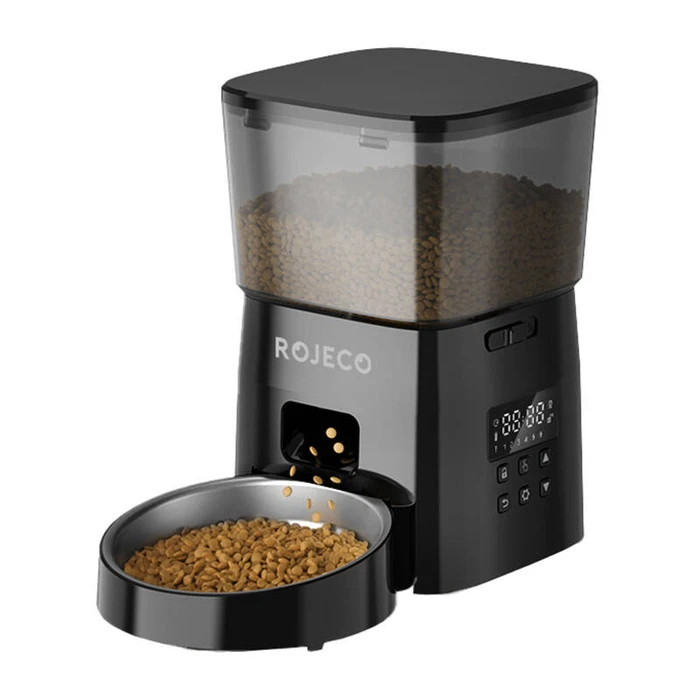 Αυτόματη Ταΐστρα Rojeco 2L Automatic Pet Feeder Button Version