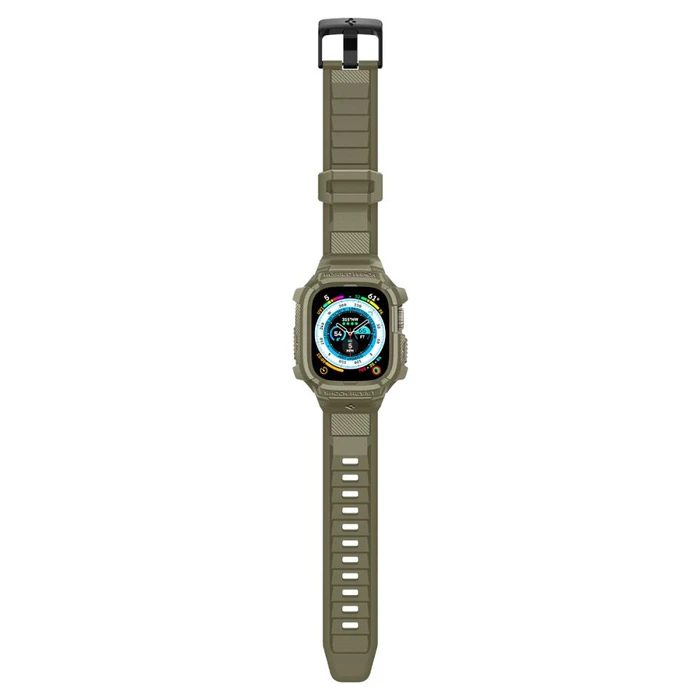 Band + case Spigen Rugged Armor Pro Apple Watch Ultra 49mm Vintage Khaki