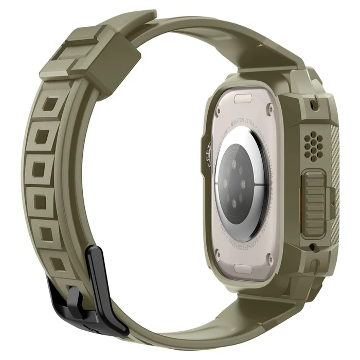 Band + case Spigen Rugged Armor Pro Apple Watch Ultra 49mm Vintage Khaki