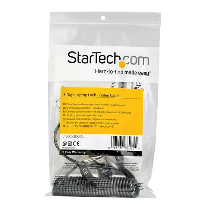 Κλειδαριά Laptop StarTech 1,83 m