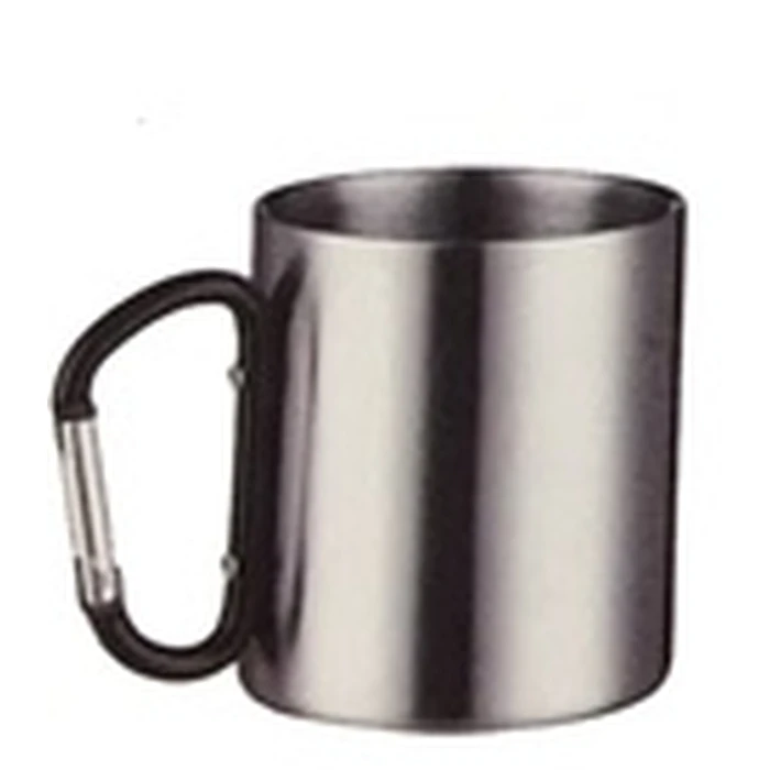 CAMPCOOL Stainless Steel Thermal Mug with Safety Hook