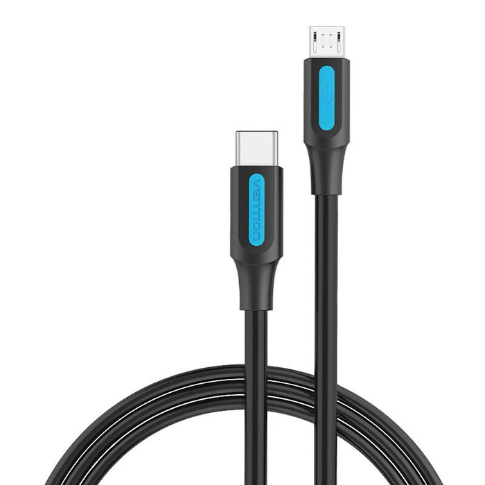 Καλώδιο USB-C Vention 2.0 to Micro USB COVBF 2A 1m Black