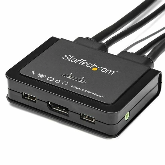 Startech KVM Switch SV211DPUA4K 4K Ultra HD USB DisplayPort 1.2 m