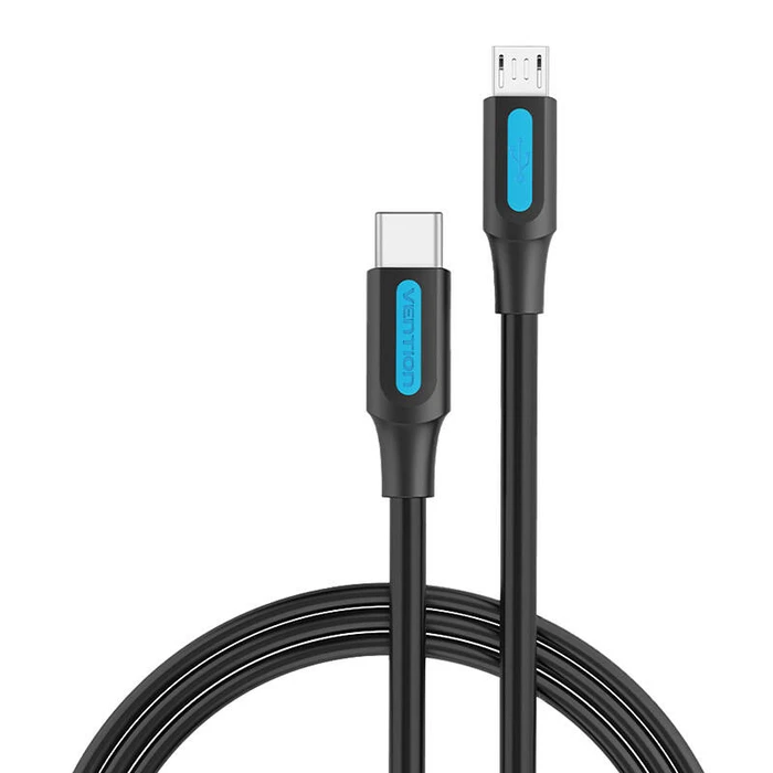 Καλώδιο USB-C Vention 2.0 to Micro USB COVBH 2A 2m Black
