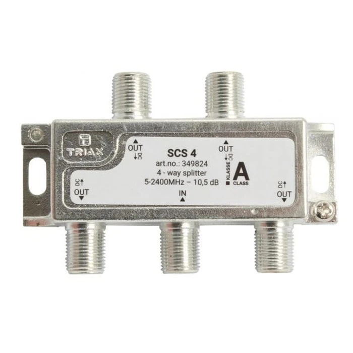 Διακλαδωτής Δορυφορικής Triax Splitter 4-way SCS-4 5-2400MHz