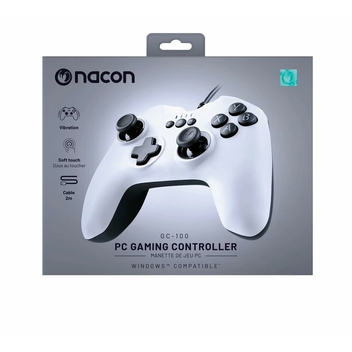Gamepad κονσόλας παιχνιδιών Nacon PCGC-100WHITE