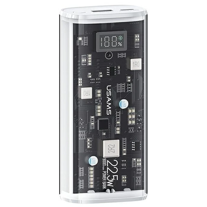 USAMS Powerbank 9000mAh PD 20W QC3.0+PD Dual-Port Fast Charge white (US-CD189)