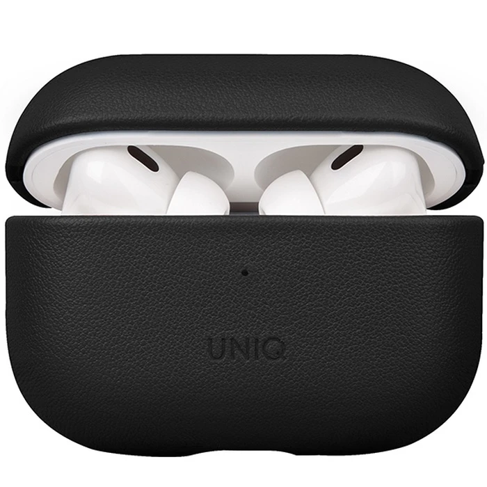 UNIQ Terra Apple AirPods Pro 2 Genuine Leather dallas black
