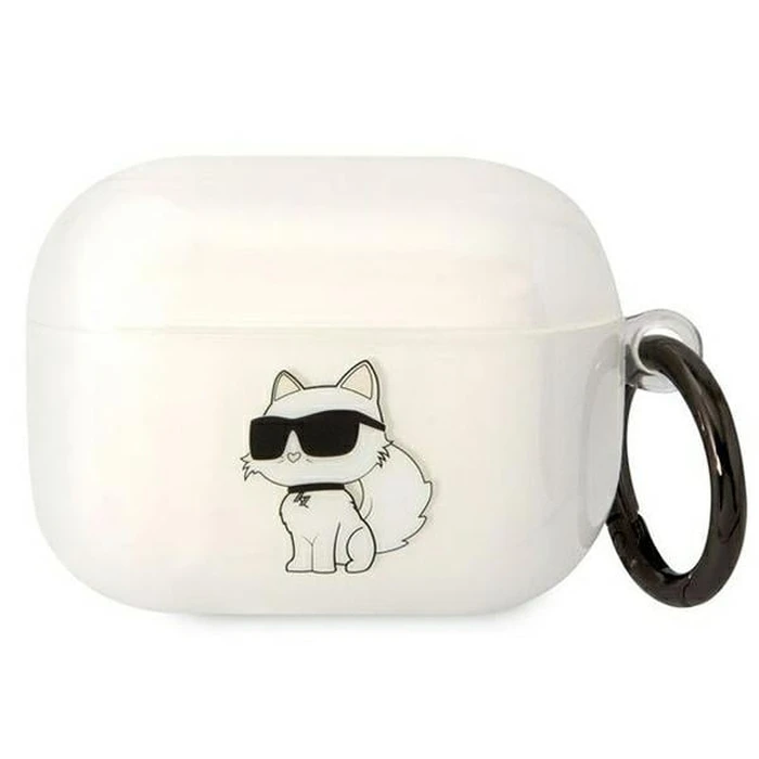 Karl Lagerfeld KLAPHNCHTCT Apple AirPods Pro transparent Ikonik Choupette