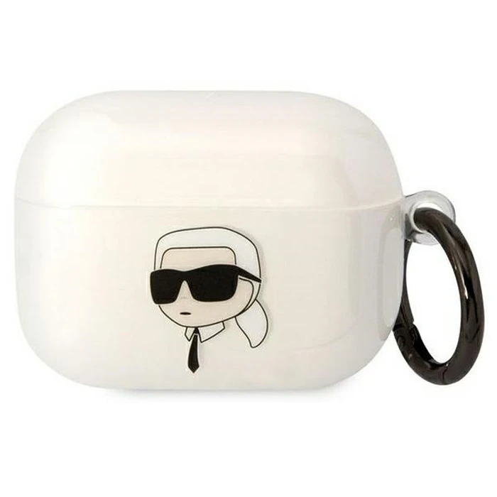 Karl Lagerfeld KLAPHNIKTCT Apple AirPods Pro transparent Karl`s Head