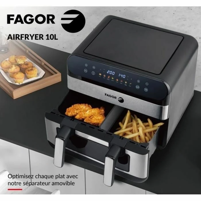 Air Fryer FAGOR Fgf10 2400W 10 L