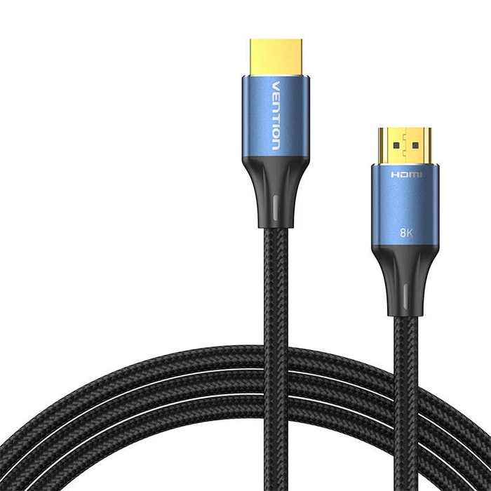 Καλώδιο HDMI Vention 2.1 ALGLF, 1m, 8K 60Hz/ 4K 120Hz (Blue)