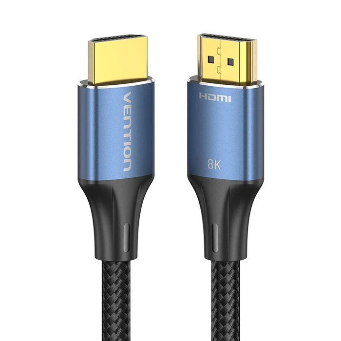 Καλώδιο HDMI Vention 2.1 ALGLF, 1m, 8K 60Hz/ 4K 120Hz (Blue)