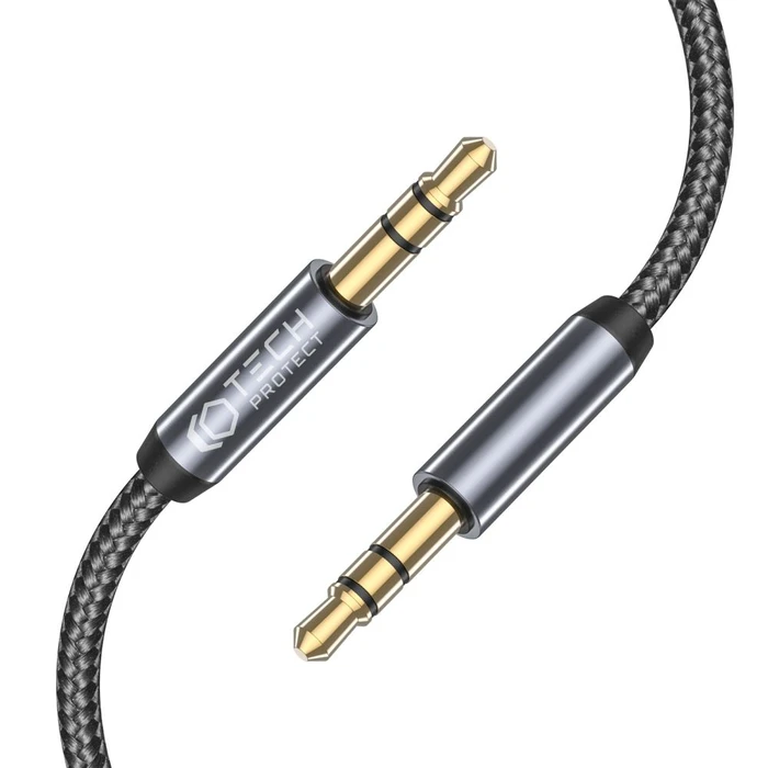 Tech-Protect Ultraboost Cable AUX/mini jack 3.5mm 150cm Black