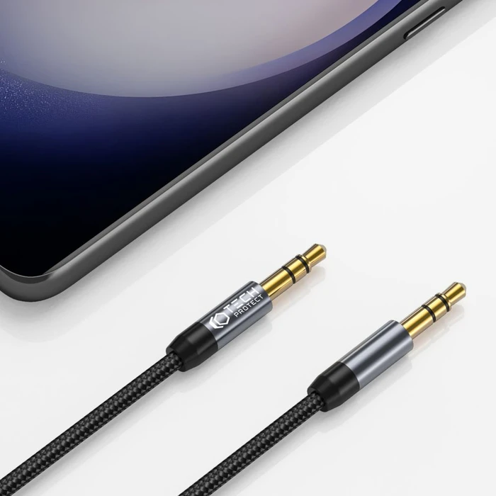 Tech-Protect Ultraboost Cable AUX/mini jack 3.5mm 150cm Black