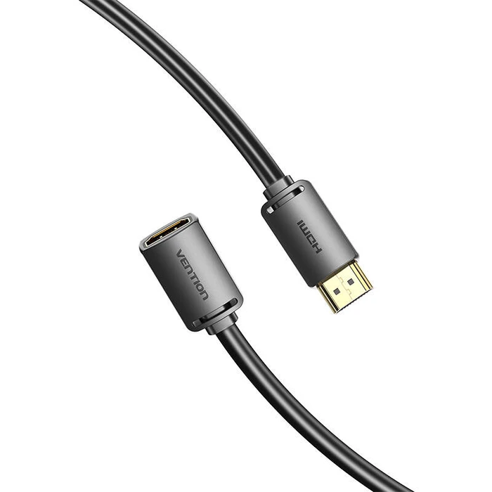 Καλώδιο HDMI Vention 2.0 Male to Female Extension AHCBD 0,5m, 4K 60Hz, (Black)