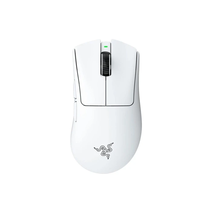 Gaming Ποντίκι Razer Deathadder V4 PRO White - 57g Wireless - Ergonomic - 120 Hours Battery - 45K DPI