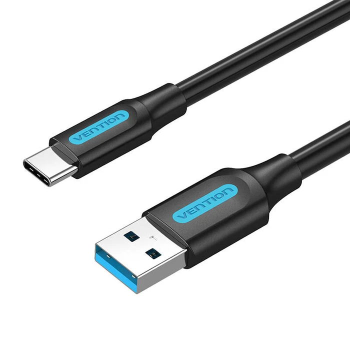 Καλώδιο USB Vention 3.0 A to USB-C COZBG 3A 1.5m Black PVC