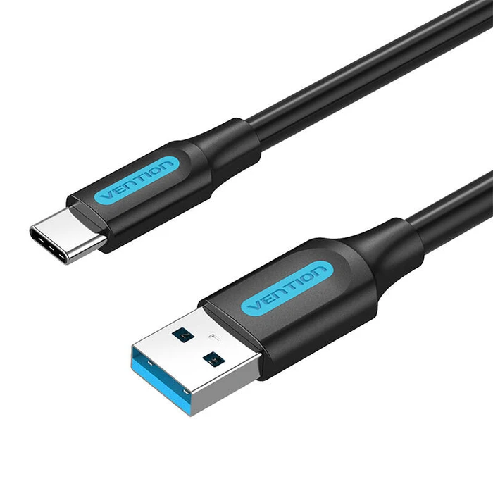 Καλώδιο USB Vention 3.0 A to USB-C COZBH 3A 2m Black PVC
