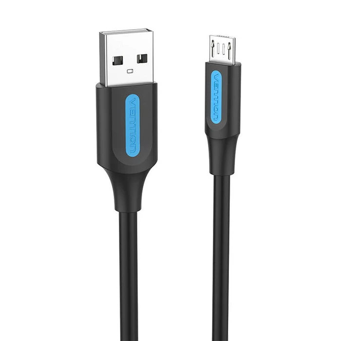 Καλώδιο USB Vention 2.0 A to Micro USB COLBD 3A 0,5m Black