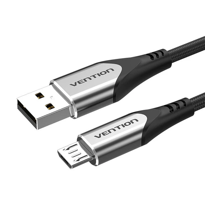 Καλώδιο USB Vention 2.0 A to Micro USB COAHD 3A 0,5m gray