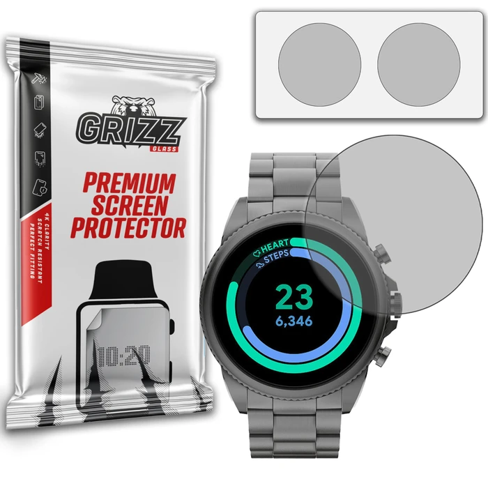 GrizzGlass PaperScreen Fossil Gen 6 42mm matte film