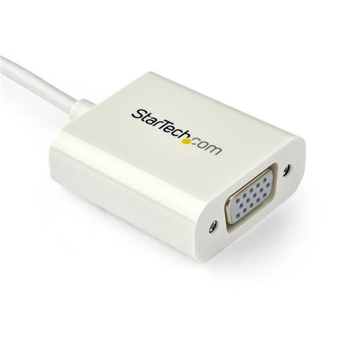 Αντάπτορας USB C σε VGA Startech CDP2VGAW Λευκό