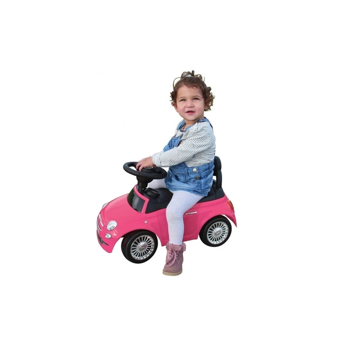 Jamara Fiat 500 Αυτοκινητάκι Ride On Ροζ