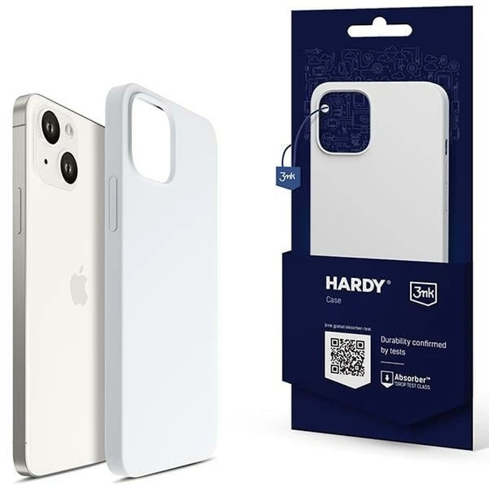 Case 3MK Hardy Case MagSafe Apple iPhone 14 Plus / 15 Plus white/white