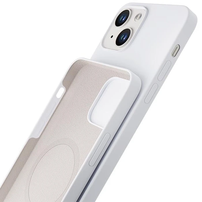 Case 3MK Hardy Case MagSafe Apple iPhone 14 Plus / 15 Plus white/white