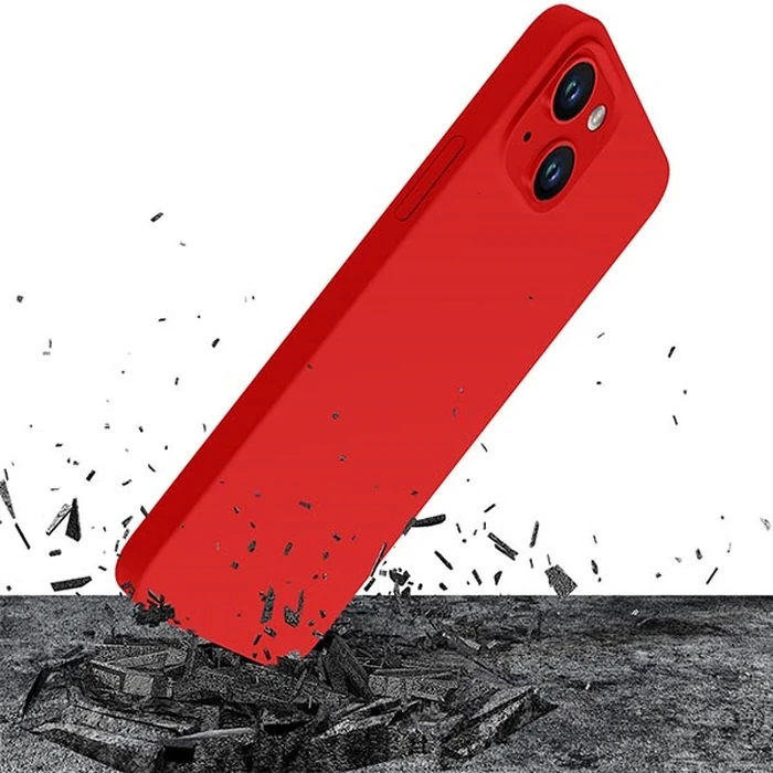 Case 3MK Hardy Case MagSafe Apple iPhone 14 Plus / 15 Plus red/red