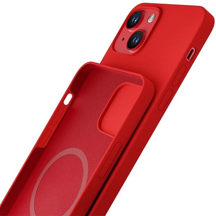Case 3MK Hardy Case MagSafe Apple iPhone 14 Plus / 15 Plus red/red