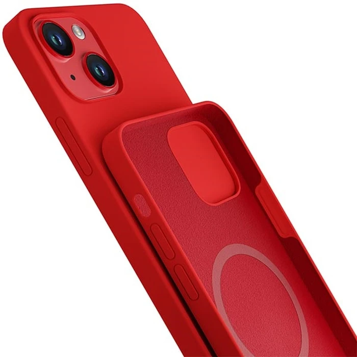 Case 3MK Hardy Case MagSafe Apple iPhone 14 Plus / 15 Plus red/red