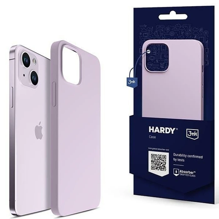 Case 3MK Hardy Case MagSafe Apple iPhone 14 Plus / 15 Plus purple/light purple