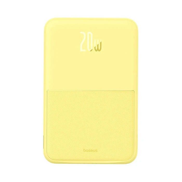 Powerbank Baseus MagPro Magnetic 5000mAh 20W, MagSafe (yellow)