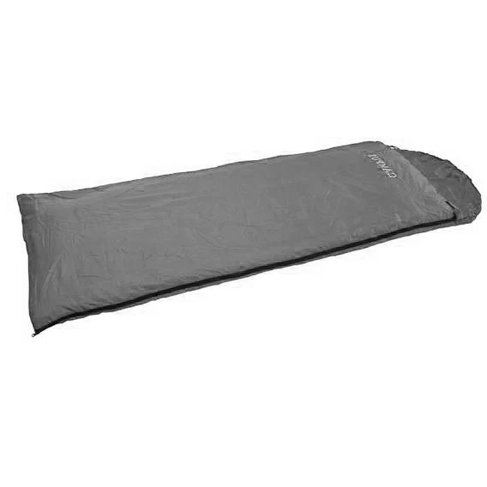 Campus MOMBASA Sleeping Bag Grey 220x75cm with Pillow