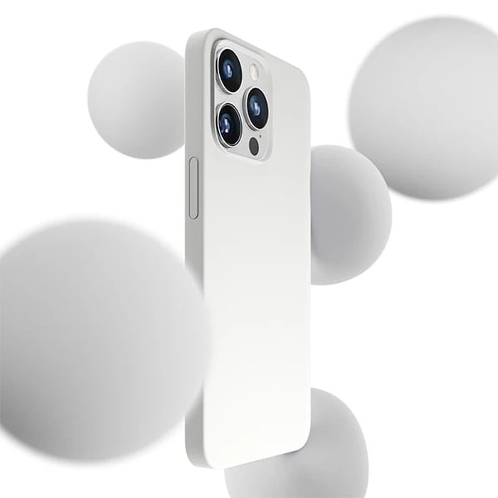 Case 3MK Hardy Case MagSafe Apple iPhone 14 Pro Max white/white