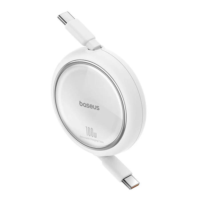 Καλώδιo USB-C to USB-C Baseus Free2Draw, PD, 100W, 1m (white)
