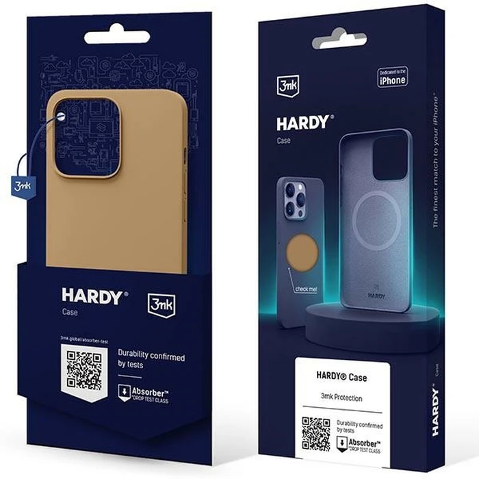 Case 3MK Hardy Case MagSafe Apple iPhone 14 Pro Max gold/gold